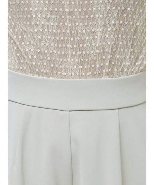 LAGUNAMOON（ラグナムーン）の「LADYチュールレースドッキングコンビネゾン（パンツドレス・レディース・ライトグリーン/ブラック・SMALL/MEDIUM）」の21枚目の写真