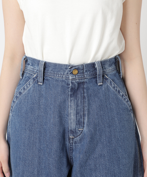 AYA KANEKO×Lee×L'ESSAGE】SUPERSIZED WORK：デニムパンツ（デニム