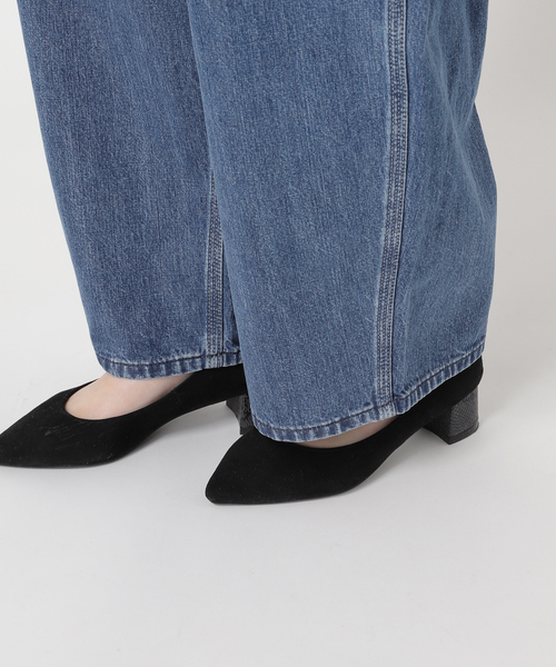 AYA KANEKO×Lee×L'ESSAGE】SUPERSIZED WORK：デニムパンツ