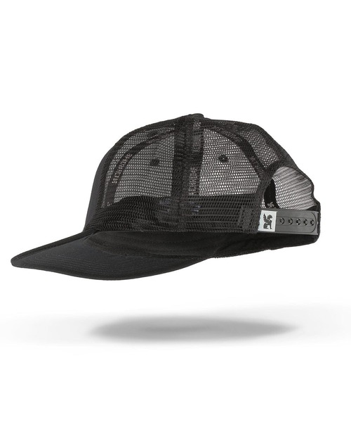 CHROME(クローム)の「CHROME/クローム キャップ 6PANEL MESH CAP メッシュキャップ JP204BKRF(キャップ・メンズ・ブラック・FREE)」の5枚目の写真