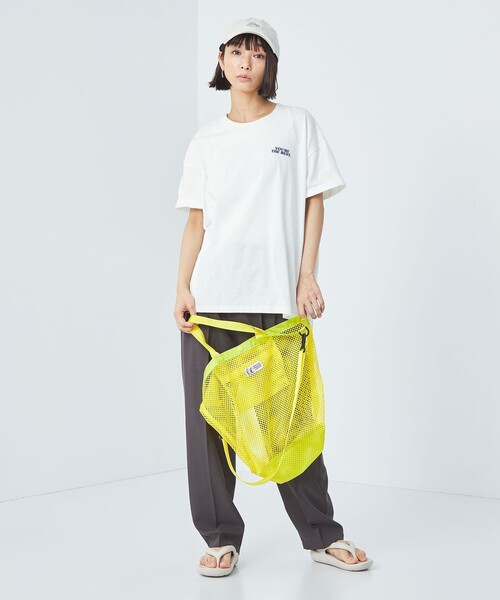 MARMOT（マーモット）の「【別注】＜Marmot＞GLR メッシュ トートバッグ（トートバッグ・メンズ・ブラック/イエロー/ネイビー・FREE）」の5枚目の写真