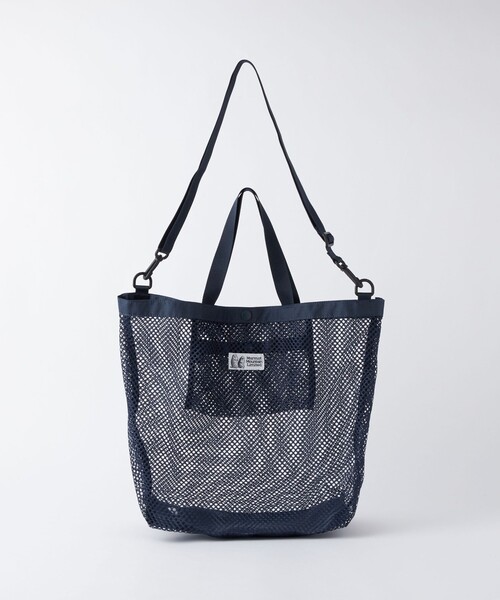MARMOT（マーモット）の「【別注】＜Marmot＞GLR メッシュ トートバッグ（トートバッグ・メンズ・ブラック/イエロー/ネイビー・FREE）」の7枚目の写真