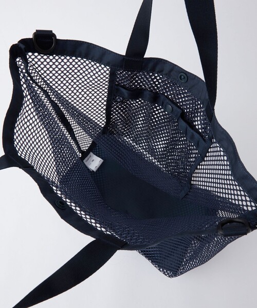 MARMOT（マーモット）の「【別注】＜Marmot＞GLR メッシュ トートバッグ（トートバッグ・メンズ・ブラック/イエロー/ネイビー・FREE）」の13枚目の写真