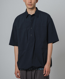 EDIFICE | ドライナイロン ダブルポケット 半袖アーミーシャツ(シャツ/ブラウス)