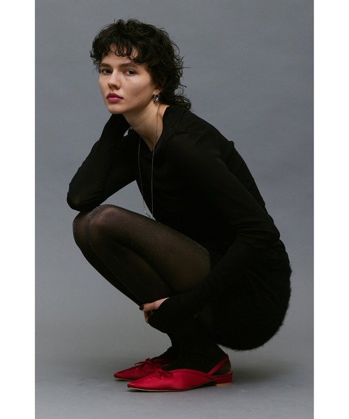 un/neu（アンノイ）の「ラメ―シアーカラータイツ（タイツ/ストッキング・レディース・ブラウン/ブラック/グレー・FREE）」の5枚目の写真