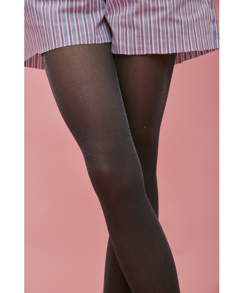 un/neu（アンノイ）の「ラメ―シアーカラータイツ（タイツ/ストッキング・レディース・ブラウン/ブラック/グレー・FREE）」の16枚目の写真