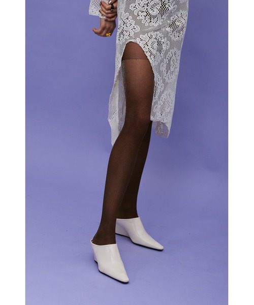 un/neu（アンノイ）の「ラメ―シアーカラータイツ（タイツ/ストッキング・レディース・ブラウン/ブラック/グレー・FREE）」の10枚目の写真