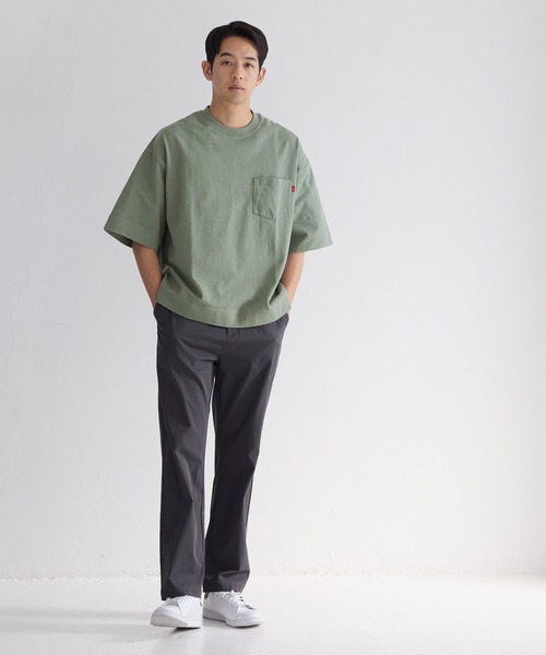 coca（coca）（コカ）の「ユニセックス  ヘビーウェイトコットンポケットTシャツ（Tシャツ/カットソー・メンズ・ブラック/ライトベージュ/ホワイト/ネイビー・M/L/XL）」の14枚目の写真