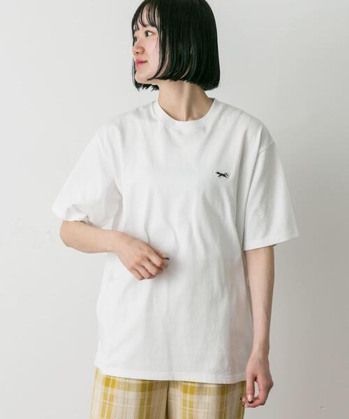 PENNEYS（ぺニーズ）の「『別注』PENNEYS×DOORS　THE FOX 天竺SHORT-SLEEVE T-SHIRTS（Tシャツ/カットソー・メンズ・ホワイト/ホワイト系その他/イエロー/ネイビー/ブルー系その他・MEDIUM/LARGE/X-LARGE）」の9枚目の写真