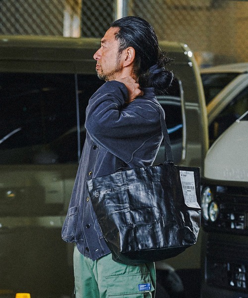 GORDON MILLER(ゴードンミラー)の「GORDON MILLER PP マーケット エコバッグ(エコバッグ/サブバッグ・メンズ・ブラック・F)」の10枚目の写真