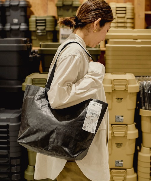 GORDON MILLER(ゴードンミラー)の「GORDON MILLER PP マーケット エコバッグ(エコバッグ/サブバッグ・メンズ・ブラック・F)」の13枚目の写真