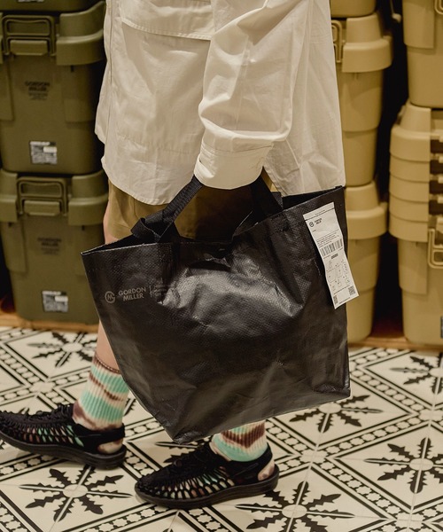 GORDON MILLER(ゴードンミラー)の「GORDON MILLER PP マーケット エコバッグ(エコバッグ/サブバッグ・メンズ・ブラック・F)」の14枚目の写真
