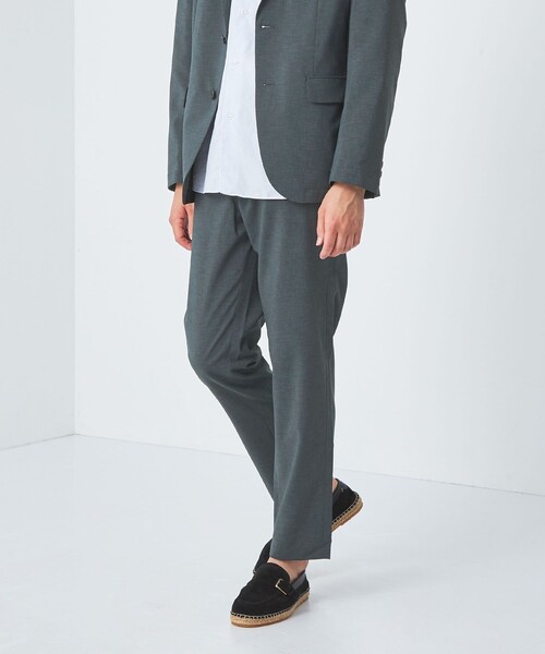 green label relaxing(グリーンレーベルリラクシング)の「ドライポリエステル ナロー ユーティリティパンツ 9分丈 イージーパンツ(その他パンツ・メンズ・ダークグリーン/ネイビー/モカ・M/XS/XL/S/L)」の3枚目の写真