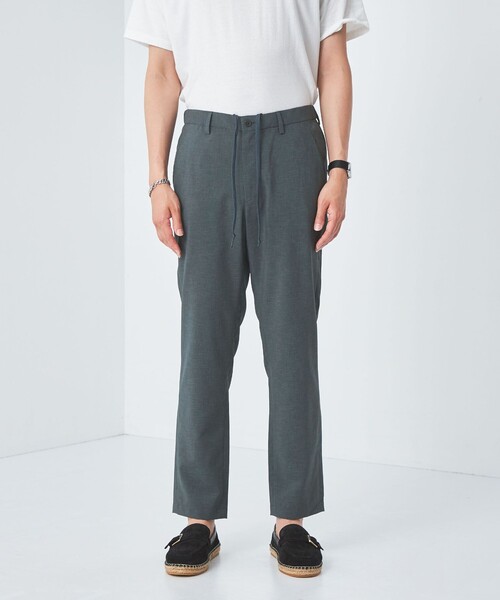 green label relaxing(グリーンレーベルリラクシング)の「ドライポリエステル ナロー ユーティリティパンツ 9分丈 イージーパンツ(その他パンツ・メンズ・ダークグリーン/ネイビー/モカ・M/XS/XL/S/L)」の7枚目の写真