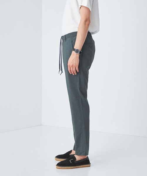 green label relaxing(グリーンレーベルリラクシング)の「ドライポリエステル ナロー ユーティリティパンツ 9分丈 イージーパンツ(その他パンツ・メンズ・ダークグリーン/ネイビー/モカ・M/XS/XL/S/L)」の8枚目の写真