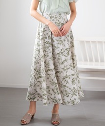 ボタニカルマキシスカート/MM427203