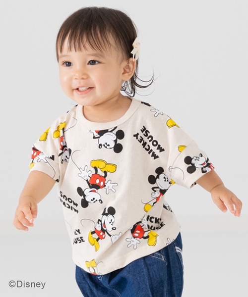 Disney(ディズニー)の「ミッキーマウス 半袖Tシャツ(Tシャツ/カットソー・キッズ・B/A/D/C/G/H/F/E・80cm/90cm/100cm/110cm/120cm/130cm/140cm)」の7枚目の写真