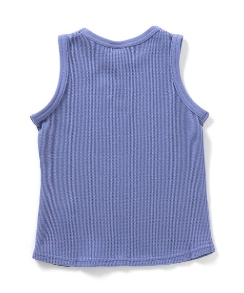 BREEZE（ブリーズ）の「【リンク】ワッフルタンクトップ_一部WEB限定サイズ（タンクトップ・キッズ・キナリ/ブラック/パープル/ブラウン・90/100/110/120/80/130/140/150）」の9枚目の写真