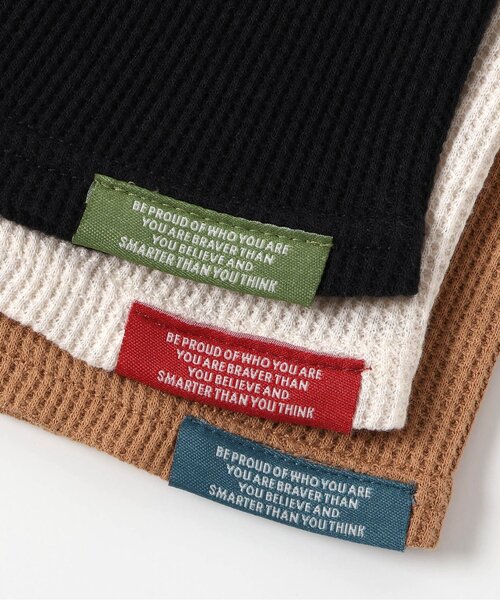 BREEZE（ブリーズ）の「【リンク】ワッフルタンクトップ_一部WEB限定サイズ（タンクトップ・キッズ・キナリ/ブラック/パープル/ブラウン・90/100/110/120/80/130/140/150）」の10枚目の写真