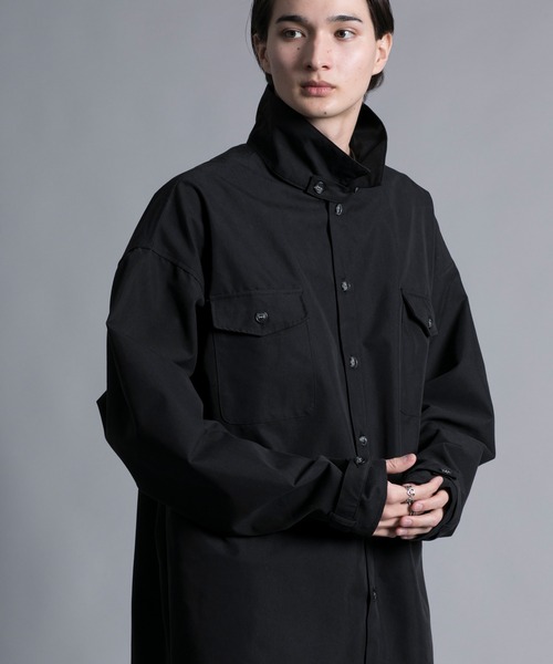 aimoha(アイモハ)の「【aimoha neo】STAND COLLAR ADJUSTABLE CUFFS SHIRT(シャツ/ブラウス・メンズ・ブラック/ベージュ・MEDIUM/LARGE/X-LARGE)」の20枚目の写真