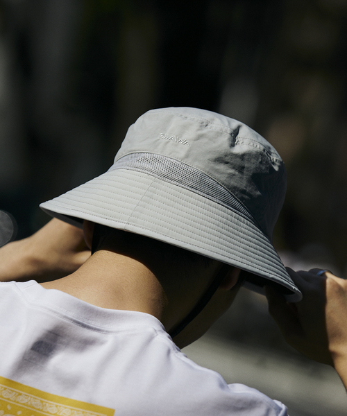 DAIWA(ダイワ)の「DAIWA 別注 STREAM SHADE HAT(キャップ・メンズ・ブラック/グレー・FREE)」の2枚目の写真