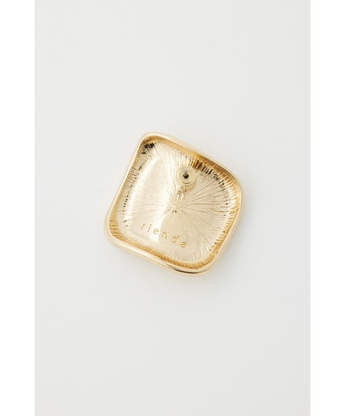 rienda（リエンダ）の「スクエアフォールドピアス（ピアス（両耳用）・レディース・ゴールド/シルバー・FREE）」の11枚目の写真