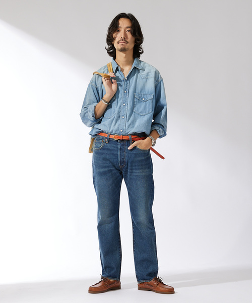 Levi's(リーバイス)の「《追加》LEVI’S(R) / リーバイス(R) 別注 501(R) Selvedge INDIGO L28(デニムパンツ・メンズ・ダークブルー・38/36/29/28/34/33/32/31/30)」の19枚目の写真