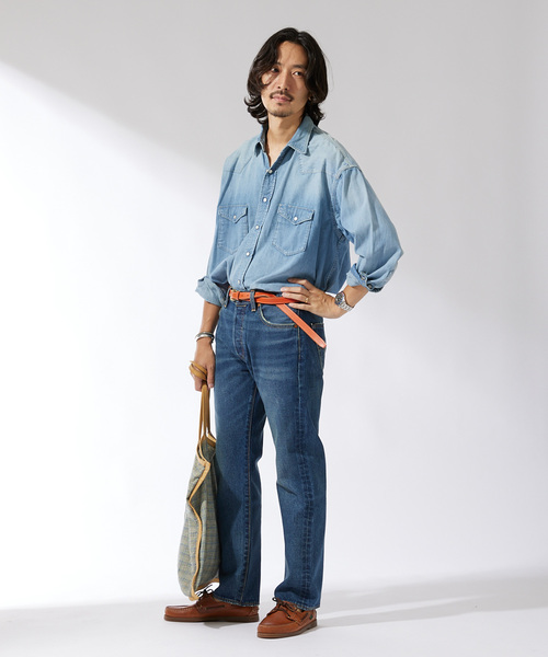 Levi's(リーバイス)の「《追加》LEVI’S(R) / リーバイス(R) 別注 501(R) Selvedge INDIGO L28(デニムパンツ・メンズ・ダークブルー・38/36/29/28/34/33/32/31/30)」の20枚目の写真