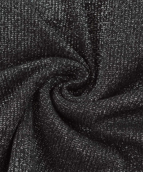 miette（ミエット）の「カップ付きラメアメスリタンク（タンクトップ・レディース・ライトグレー/ブラック・FREE）」の18枚目の写真