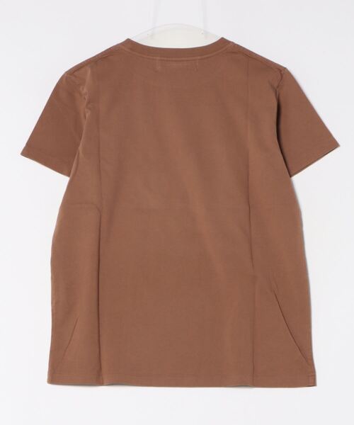 REMI RELIEF（レミレリーフ）の「【REMI RELIEF(レミレリーフ)】LOGO TEE (MARYLAND LAW)（Tシャツ/カットソー・レディース・ホワイト/ブラウン/ピンク・S）」の4枚目の写真