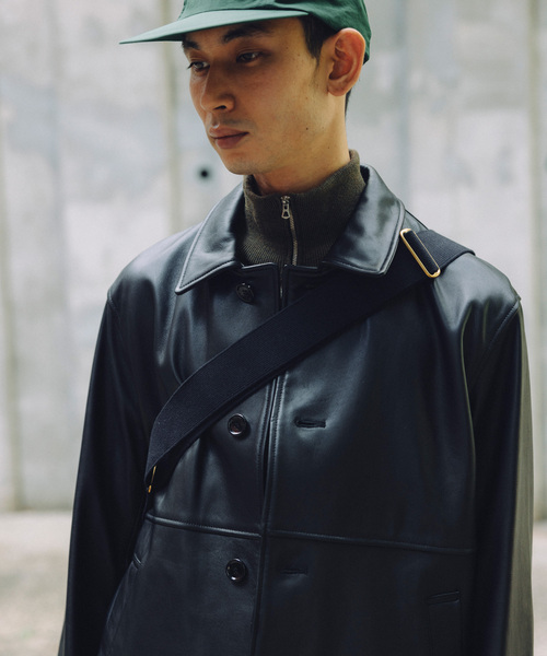 桃白白　JOURNAL STANDARDシープレザー カーコート レザー JOURNAL STANDARD（ジャーナルスタンダード）の「《追加》シープ