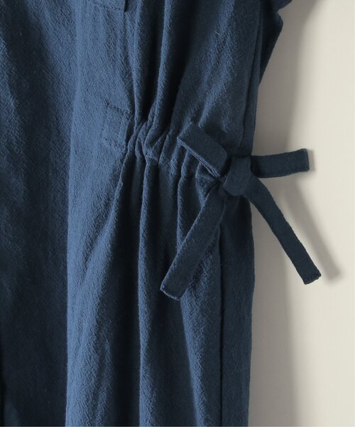 ikka（イッカ）の「【親子コーデ】8分袖スキッパーシャツワンピース（120~160cm）（シャツワンピース・キッズ・ライム/ブルー・120/130/140/150/160）」の16枚目の写真