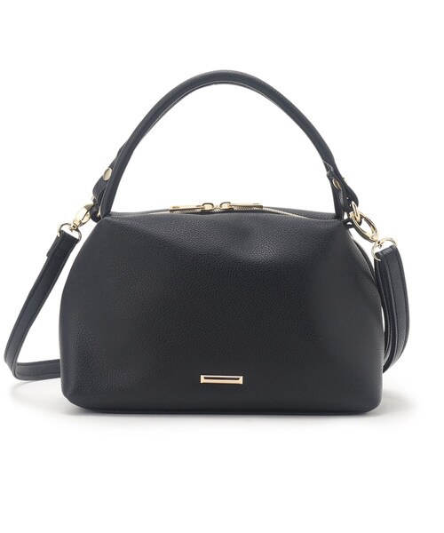 grove（グローブ）の「【雑誌掲載】人間工学ハンドル2WAYショルダー（ショルダーバッグ・レディース・レンガ/ベージュ系その他7/ベージュ/ブラック・00）」の17枚目の写真