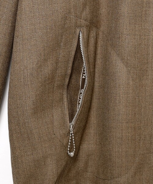 Kaptain Sunshine（キャプテン サンシャイン）の「KAPTAIN SUNSHINE / Sports Jacket（ブルゾン・メンズ・ブラウン・36/38/40）」の5枚目の写真