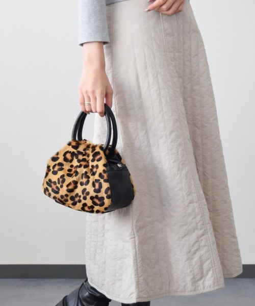 【セール】【ANDREA CARDONE】異素材コンビハンドバッグ(Q46529)（ハンドバッグ）｜andrea cardone（アンドレアカルドネ）