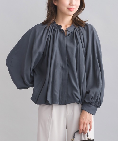 PICCIN(ピッチン)の「裾バルーンシャツジャケット(その他アウター・レディース・キャメル/ブラック/チャコールグレー・M)」の16枚目の写真