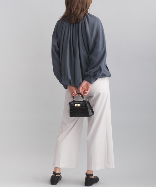 PICCIN(ピッチン)の「裾バルーンシャツジャケット(その他アウター・レディース・キャメル/ブラック/チャコールグレー・M)」の22枚目の写真