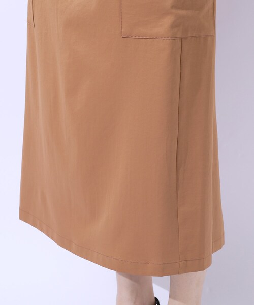 DRESKIP（ドレスキップ）の「◆【洗える/UV】ウエストがキレイに見える カーゴナロースカ―ト（スカート・レディース・ブラック/ライトベージュ/キャメル・03/02/04）」の22枚目の写真