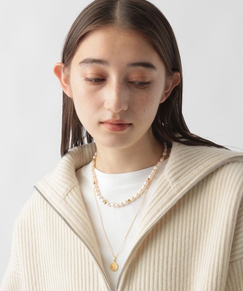 STERNBERG(スタンバーグ)の「パール*ゴールドビーズネックレス(ネックレス・メンズ・ゴールド・FREE)」の12枚目の写真