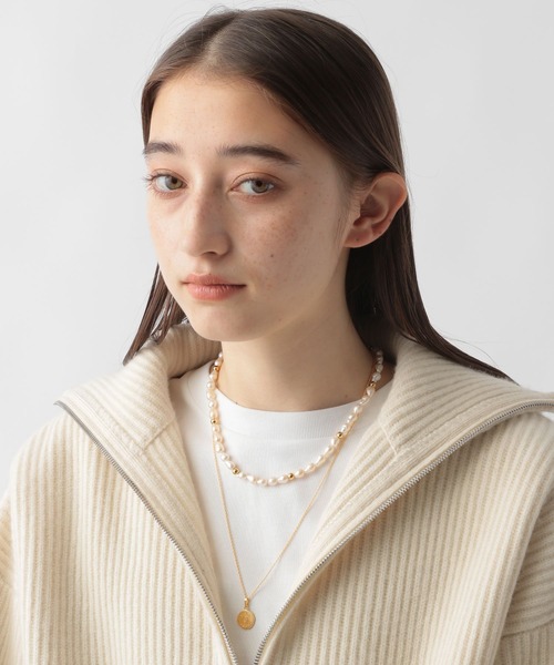 STERNBERG(スタンバーグ)の「パール*ゴールドビーズネックレス(ネックレス・メンズ・ゴールド・FREE)」の13枚目の写真