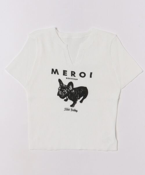 Sibra(シブラ)の「ニットトップス【長袖タイプも展開】(Tシャツ/カットソー・レディース・ブラック/ホワイト/グレー・M)」の11枚目の写真