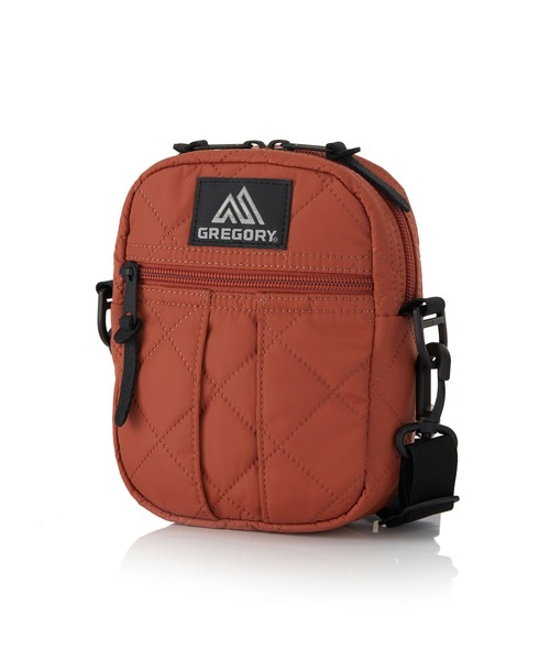 GREGORY(グレゴリー)の「クイックポケットM QUICK POCKET M ブラウンキルティッド(ショルダーバッグ・メンズ・ブラウン・ONE SIZE)」の1枚目の写真
