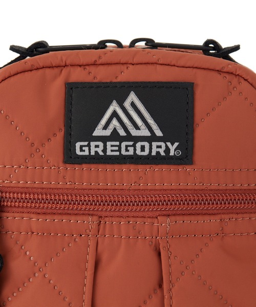 GREGORY(グレゴリー)の「クイックポケットM QUICK POCKET M ブラウンキルティッド(ショルダーバッグ・メンズ・ブラウン・ONE SIZE)」の4枚目の写真