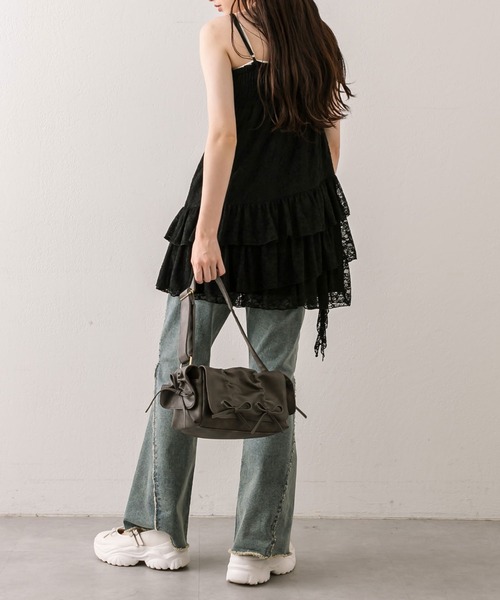 OLIVE des OLIVE ワンピース　ミニ丈　ミュウ系　miu系 OLIVE des OLIVE ワンピース ミニ丈 ミュウ系 miu系 ワンピース
