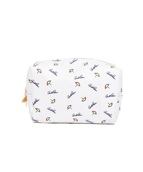 Arnold Palmer（アーノルドパーマー）の「アーノルドパーマー ボックスポーチ（ポーチ・レディース・ブラック/ベージュ/ホワイト・F）」の2枚目の写真