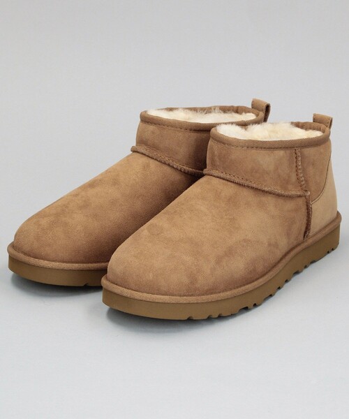 UGG（アグ）の「UGG/アグ Classic Ultra Mini/クラシック ウルトラ ミニ（ブーツ・メンズ・ブラック/ブラウン・10/9/8）」の2枚目の写真