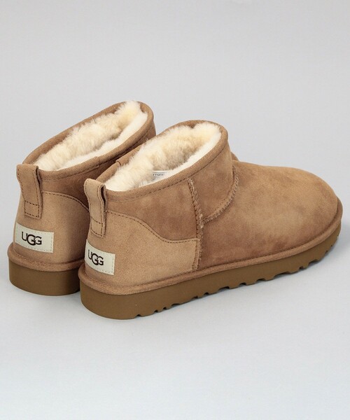UGG（アグ）の「UGG/アグ Classic Ultra Mini/クラシック ウルトラ ミニ（ブーツ・メンズ・ブラック/ブラウン・10/9/8）」の6枚目の写真