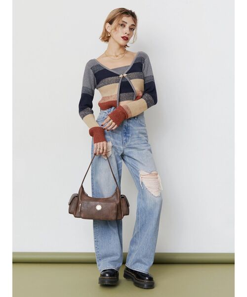 EVRIS ヴィンテージライクハンドバッグ EVRIS（エヴリス）の「ヴィンテージライクハンドBAG