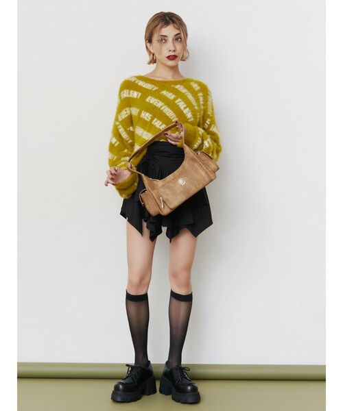 EVRIS（エヴリス）の「ヴィンテージライクハンドBAG（ハンドバッグ・レディース・グレー/ブラウン/ベージュ・FREE）」の6枚目の写真