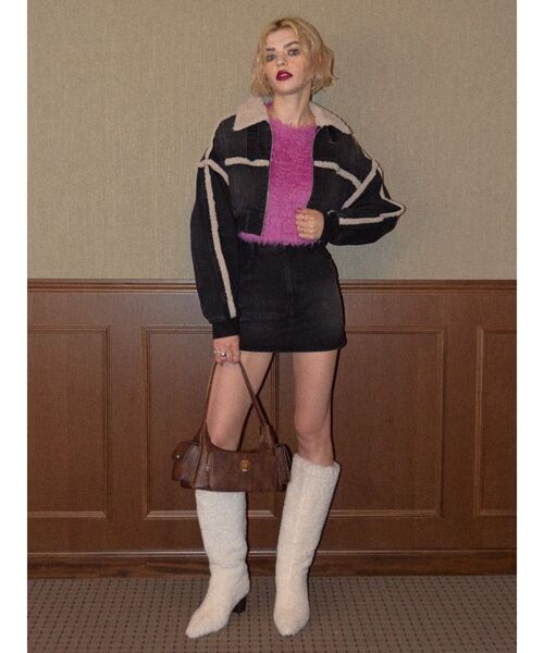 EVRIS（エヴリス）の「ヴィンテージライクハンドBAG（ハンドバッグ・レディース・グレー/ブラウン/ベージュ・FREE）」の8枚目の写真